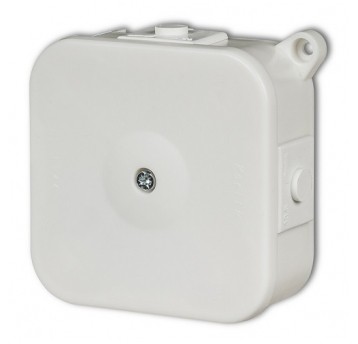Puszka biała IP44 PHS-1 z wkładem KARLIK (PO-75)