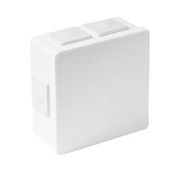 Puszka biała n/t 86x86x40 6wl.klik IP55 VP 002-01