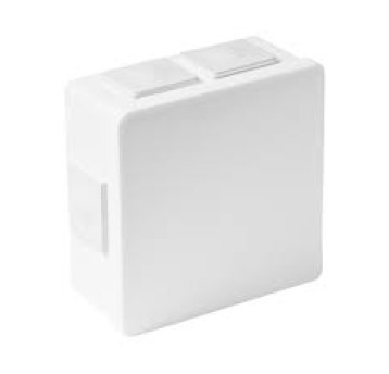 Puszka biała n/t 86x86x40 6wl.klik IP55 VP 002-01
