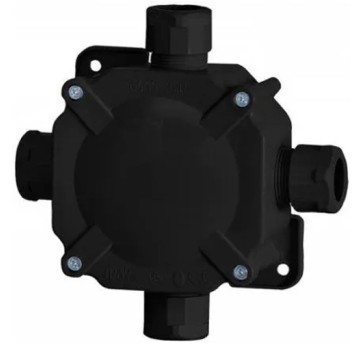 Puszka IP67 czarna 5x4,mm2 A.0035C mała PAWBOL