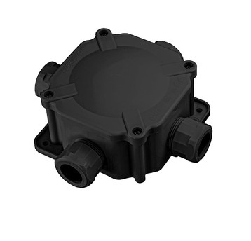 Puszka IP67 czarna 5x6,mm2 A.0036C duża PAWBOL
