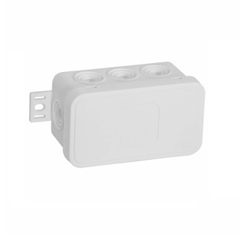 Puszka V8 biała ViPlast 80x45x41 IP54 038-01