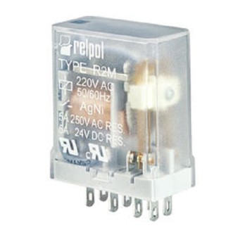 R2M-2012-23-5024 Przekaźnik 24V AC 5A 2P RELPOL