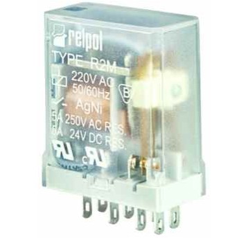 R2M-2012-23-5230 Przekaźnik 230V AC 5A 2P RELPOL