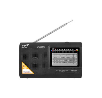 Radio przenośne LTC-2026 WILGA czarne LTC
