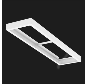 Ramka n/t biała 120x30x7 Prato Q LED PXF 374315