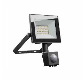 Reflektor LED 10W +czuj. CW czarny N-LUX4 174251