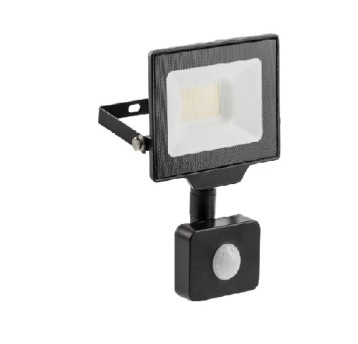 Reflektor LED 20W +czuj. CW czarny G-TECH 463815