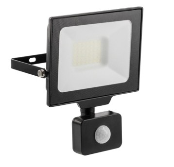 Reflektor LED 30W +czuj. NW czarny G-TECH 464256