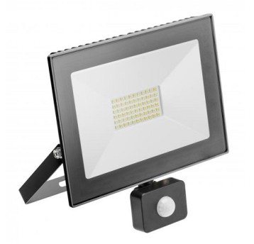 Reflektor LED 50W +czuj. CW czarny G-TECH 465390