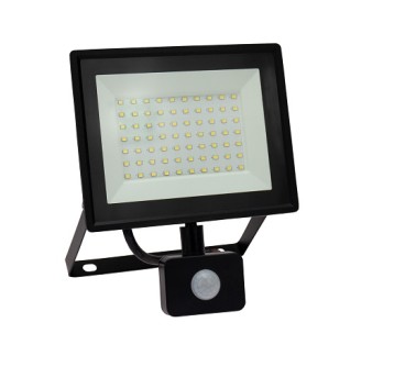 Reflektor LED 50W +czuj. NW czarny N-LUX4 174459