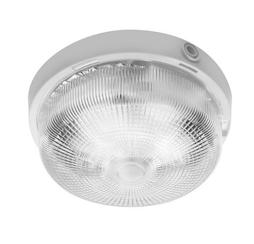 RINGO 100W E27 IP44 biała klosz szkalny GTV 122896
