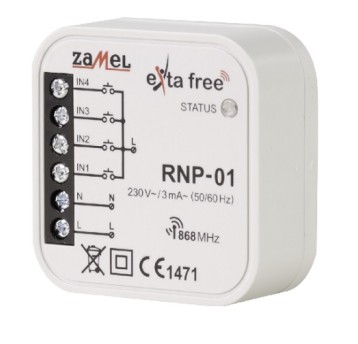 RNP-01 Radiowy nadajnik dopuszkowy 4-kanał. ZAMEL