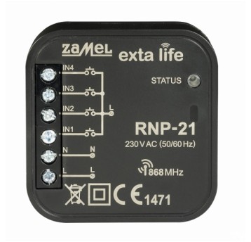 RNP-21 Radiowy nadaj.dopusz.4kanał.EXTA LIFE ZAMEL