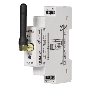 ROM-01 Radiowy odbiornik modułowy 1-kanał. ZAMEL