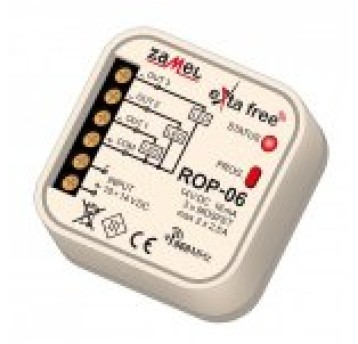 ROP-06 Radiowy odbiornik dopuszkowy 3-kanał. ZAMEL
