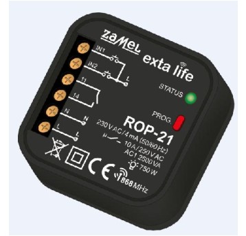 ROP-21 Radiowy odb. dopusz.1 kanał EXTA LIFE ZAMEL