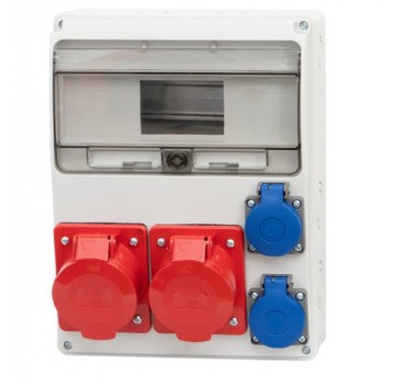 Rozdz 11xS Gn.32/5 16/5 230Vx2 IP44 F-ELE F3.0285