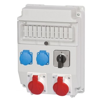 Rozdz 11xS Gn.32/5 16/5 230Vx2 wył.01 IP44 F-ELEK