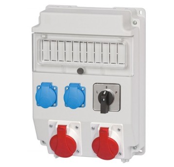 Rozdz 11xS Gn.32/5 16/5 230Vx2 wył.LP IP44 F-ELEK