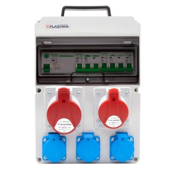 Rozdz 11xS Gn.32/5 16/5 230Vx3 +zab. RO-1ZNR/1632