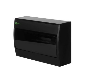 Rozdz. 12mod.n/t IP40 1x12 czarna EP-Na 512998