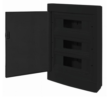 Rozdz. 36mod.n/t IP40 3x12 czarna CZRM-NT-36T ADEL