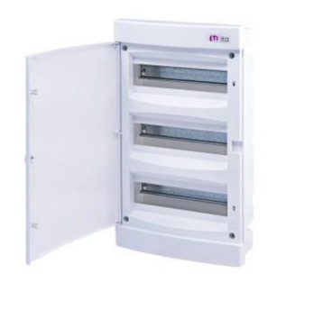 Rozdz. 36mod.p/t IP40 3x12 ECM36PO-s d.białe ETI