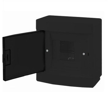 Rozdz. 4mod.n/t IP40 1x4 czarna CZRM-NT-04T ADELI