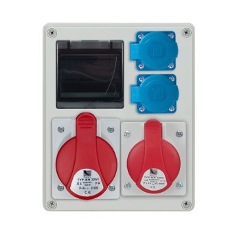 Rozdz 4xS Gn.32/5 16/5 230Vx2 IP44 B.1701 PAWBOL