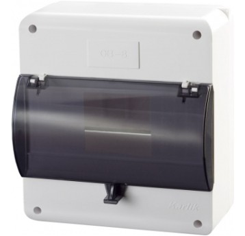 Rozdz. 8mod.n/t IP30 z klapką OB-8ZZK KARLIK