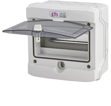 Rozdz. 8mod.n/t IP65 1x8 ECH-8G d.trans. ETI