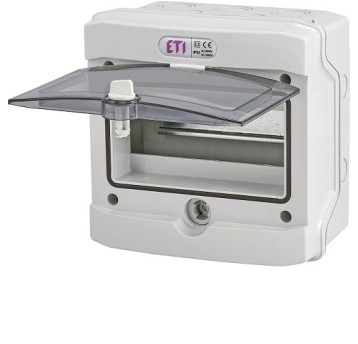 Rozdz. 8mod.n/t IP65 1x8 ECH-8G d.trans. ETI