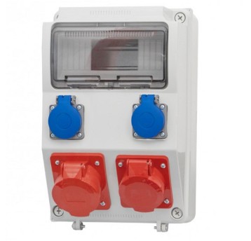 Rozdz 9xS Gn.32/5 16/5 230Vx2 IP44 F-ELE F3.0245