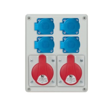 Rozdz Gn.16/5x2 230Vx4 IP44 PAWBOL B.1096