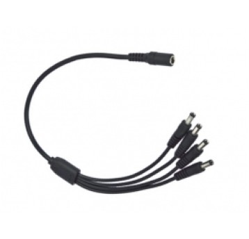 Rozdzielacz DC 1gniazdo-4wtyki (2,1/5,5)