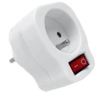 Rozgałęźnik 1gn zu + wyłącznik RC-10W ELGOTECH