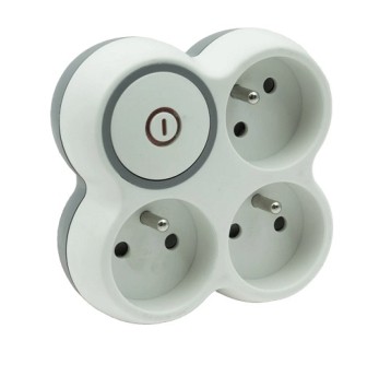 Rozgałęźnik 3gn zu + wyłącznik R-31WS/B PLASTROL