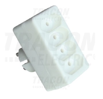 Rozgałęźnik 4gn płaskie TN4 TRACON 107723