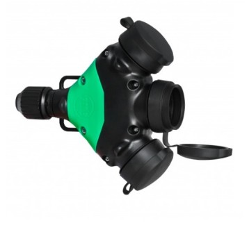 Rozgałęźnik gumowy 3x230V 16A IP44 F-ELEKTRO 81035