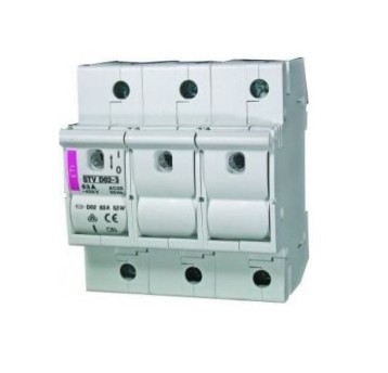 Rozł. bezpiecznik. D02 3P STV D02-3 63A ETI 135302