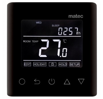 RTW-01 czarny Regulator temperatury p/t WI-FI ZAME