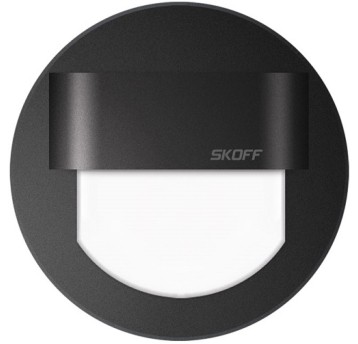 RUEDA LED czarna 10V 4000K 0,8W fi60 SKOFF