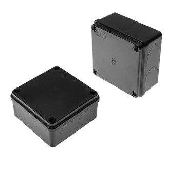S-BOX 116C czarna 100x100x50 IP65 bez dław.PAWBOL