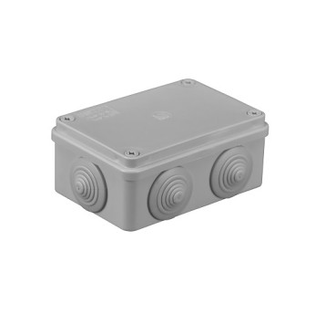 S-BOX 206 szara 120x80x50 IP65 z dławikami PAWBOL