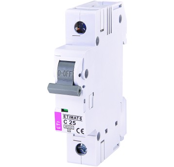 S301 C25A wył. nadpr. ETI ETIMAT6 1P C25 260981