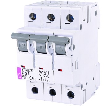 S303 C25A wył. nadpr. ETI ETIMAT6 3P C25 265788