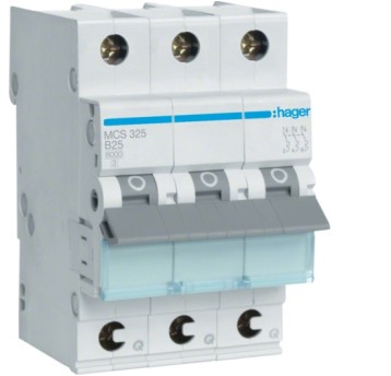 S303 C25A wył. nadprądowy MCS325 QuickConnect HAG