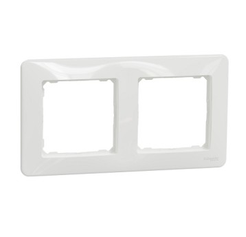 SEDNADesign biały SDD311802 ramka 2-krotna