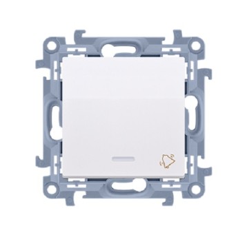 SIMON10 biały CD1L.01/11 Przycisk podśw. dzwonek